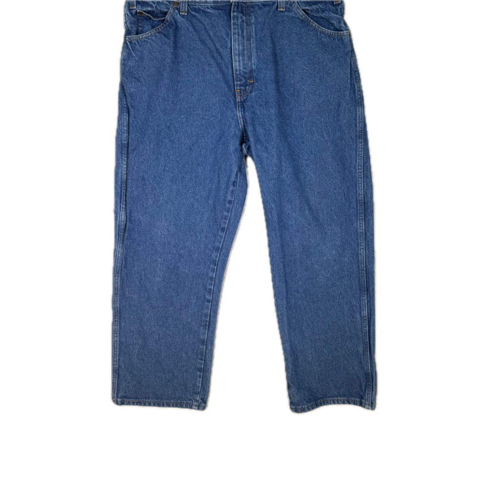 Dickies Jeans Men 36x30 Blue Denim 100% Cotton Regular Fit Straight Leg Workwear